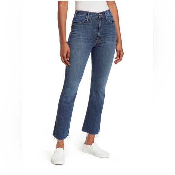MOTHER The Hustler Ankle Fray Girl Crush NWT - Picture 1 of 14